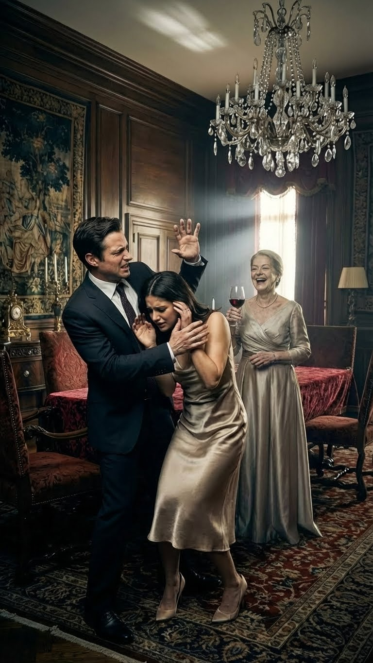 At dinner, my son-in-law slap/ped my daughter, again and again. His mother applauded, saying, “That’s how she learns.” My blood ran cold. I stood up quietly, took out my phone, and made one call. They had no idea who they’d just challenged…